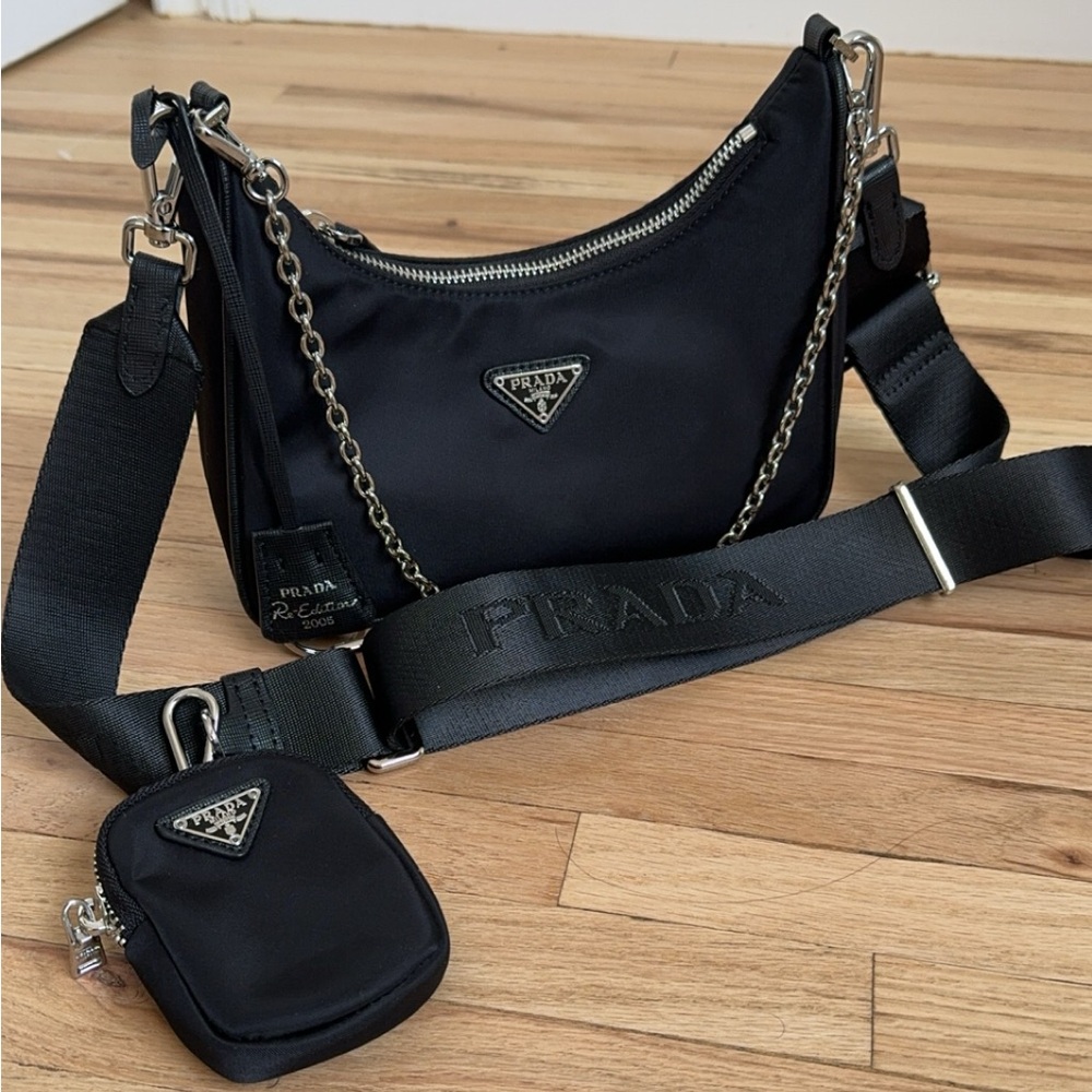 PRADA re-edition 2005 re-nylon bag, black